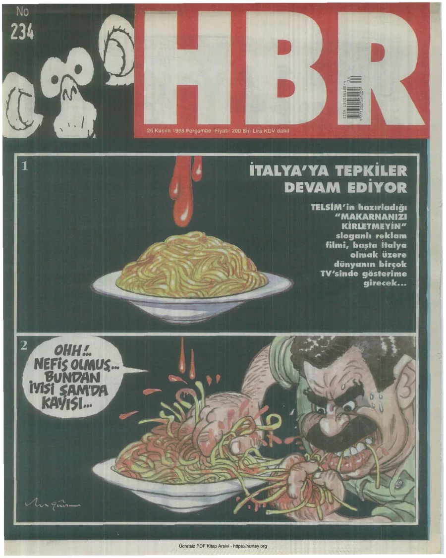HBR Maymun Sayı 234 kapak görseli