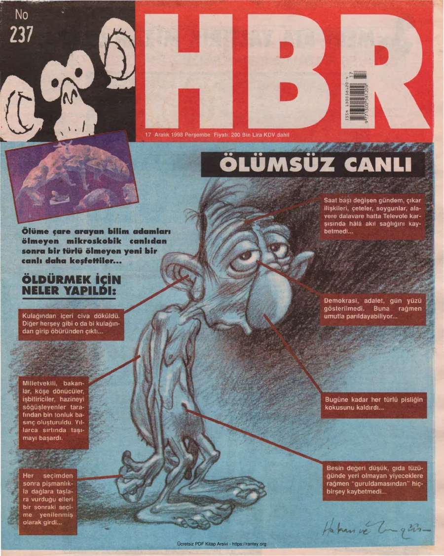 HBR Maymun Sayı 237 kapak görseli