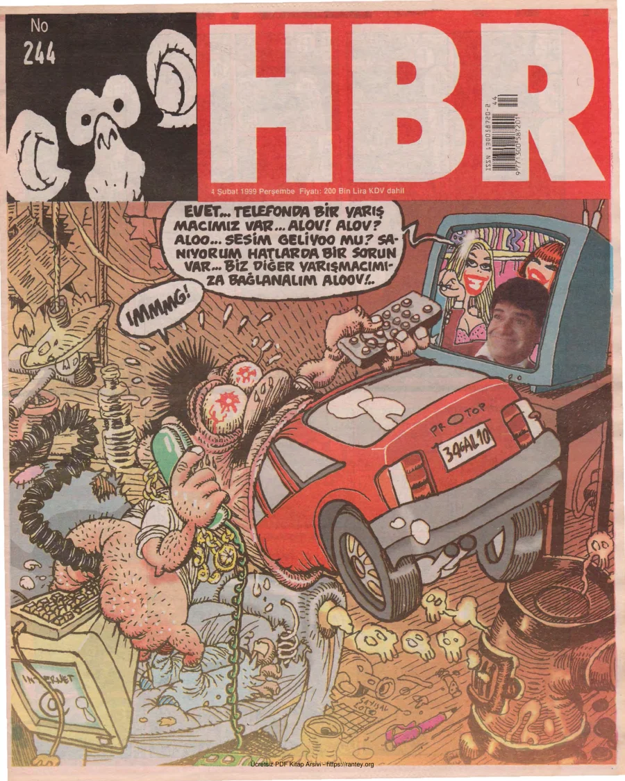 HBR Maymun Sayı 244 kapak görseli