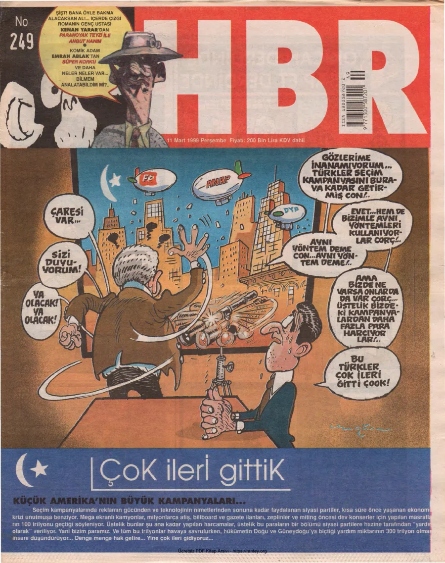 HBR Maymun Sayı 249 kapak görseli