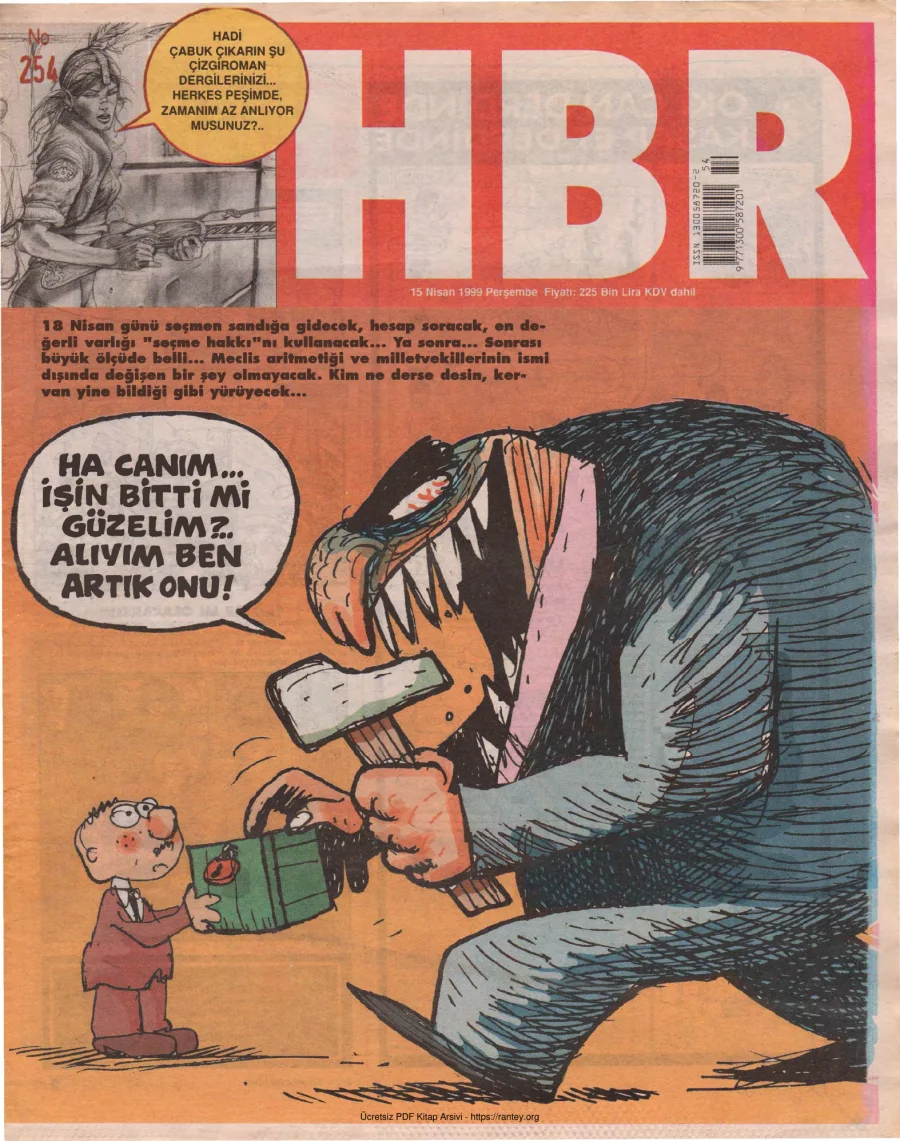 HBR Maymun Sayı 254 kapak görseli