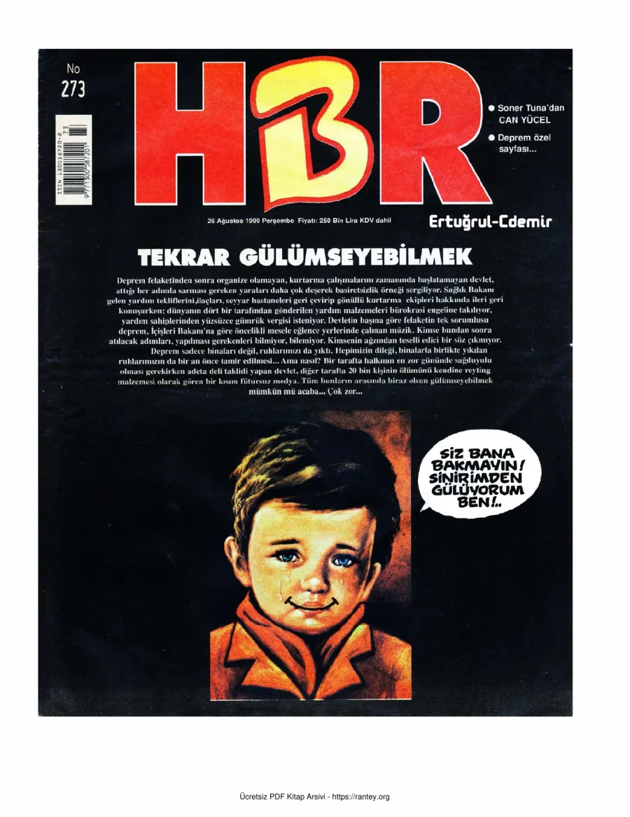 HBR Maymun Sayı 273 kapak görseli