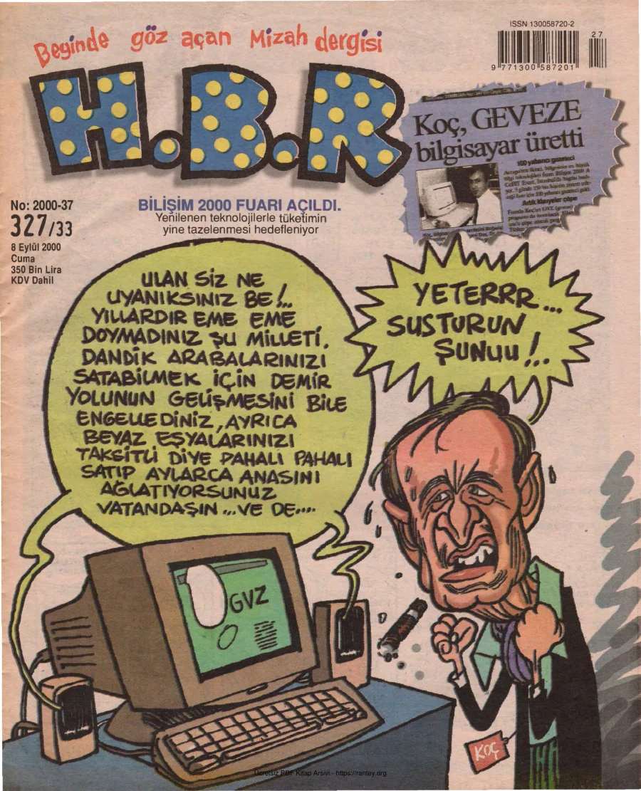 HBR Maymun Sayı 327 kapak görseli
