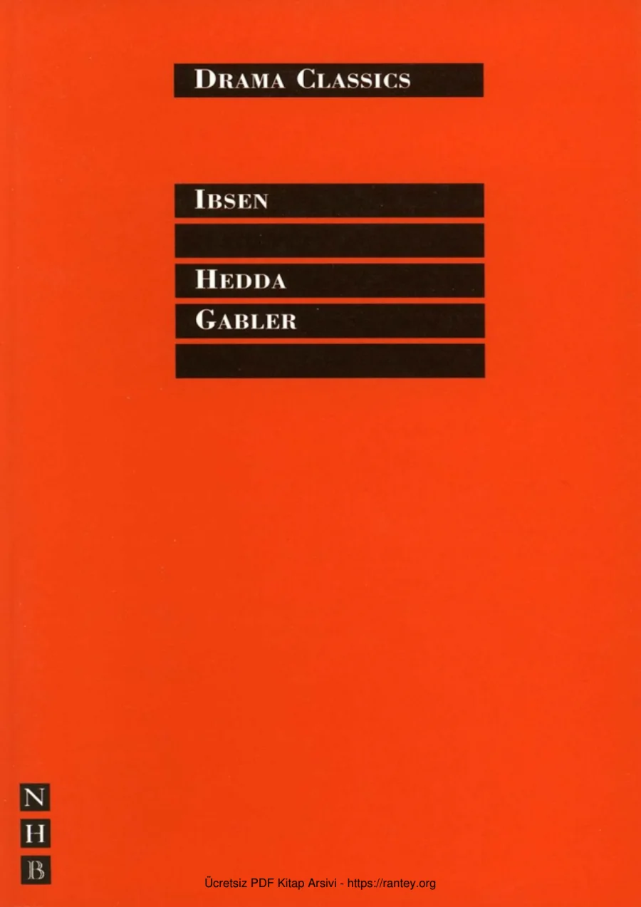 Hedda Gabler Full Text and Introduction Stephen Mulrine kapak görseli