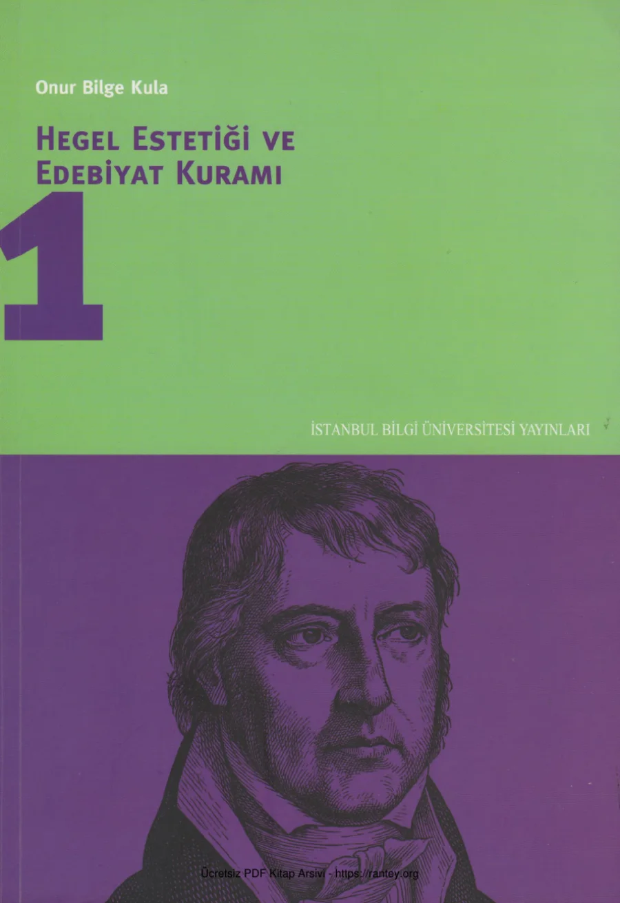 Hegel Estetiği ve Edebiyat Kuramı kapak görseli