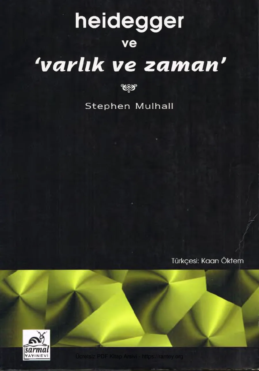 Heidegger ve Varlık ve Zaman kapak görseli