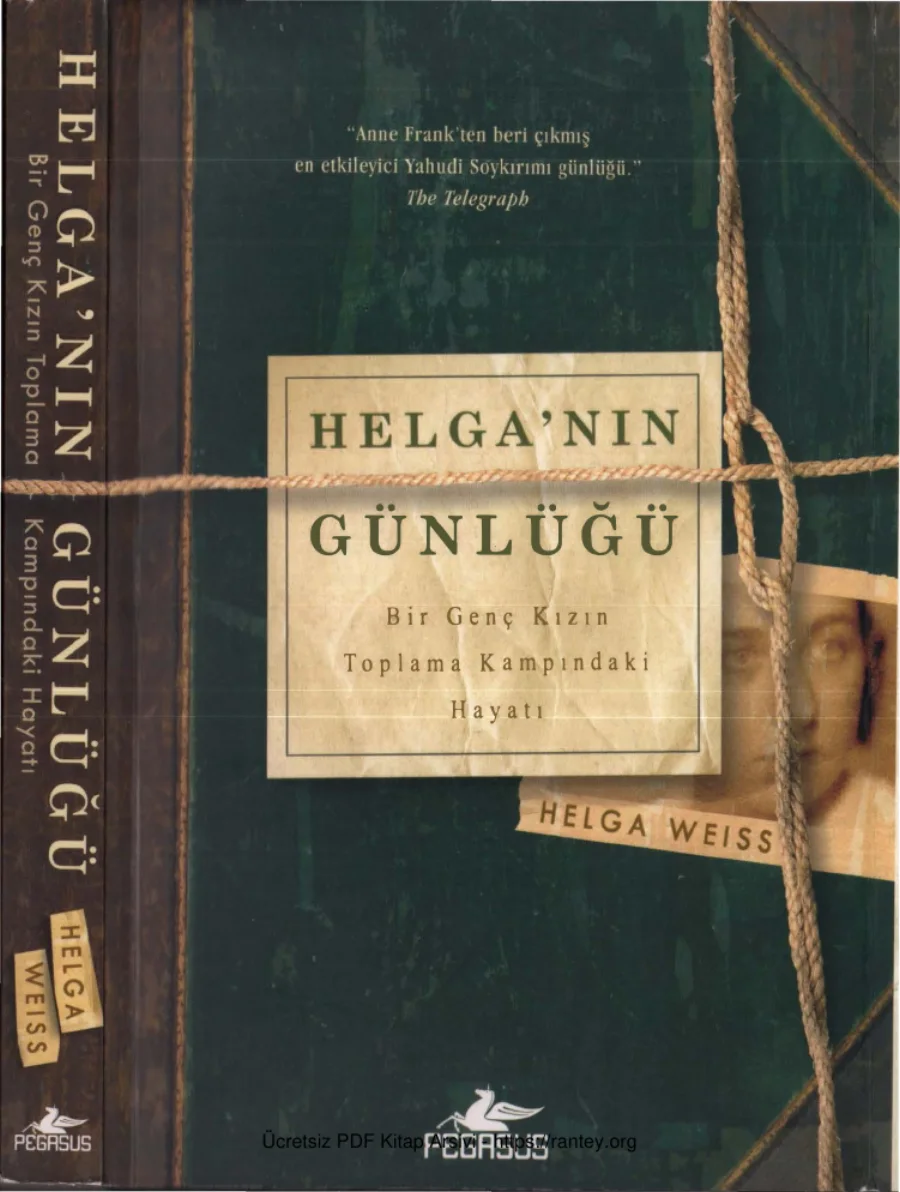 Helga Weiss Helganın Günlüğü kapak görseli