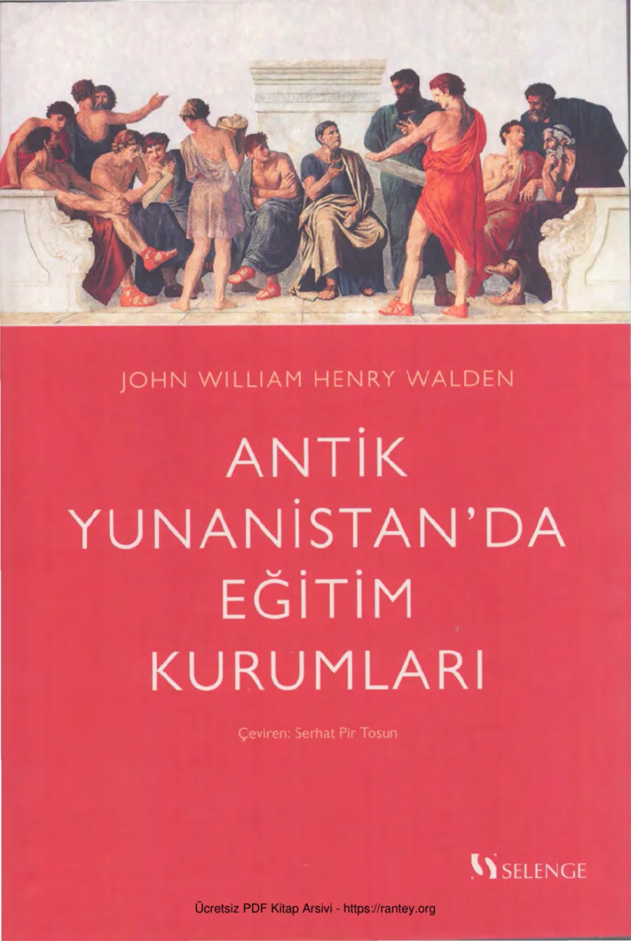 Henry Walden Antik Yunanistanda Eğitim Kurumları kapak görseli