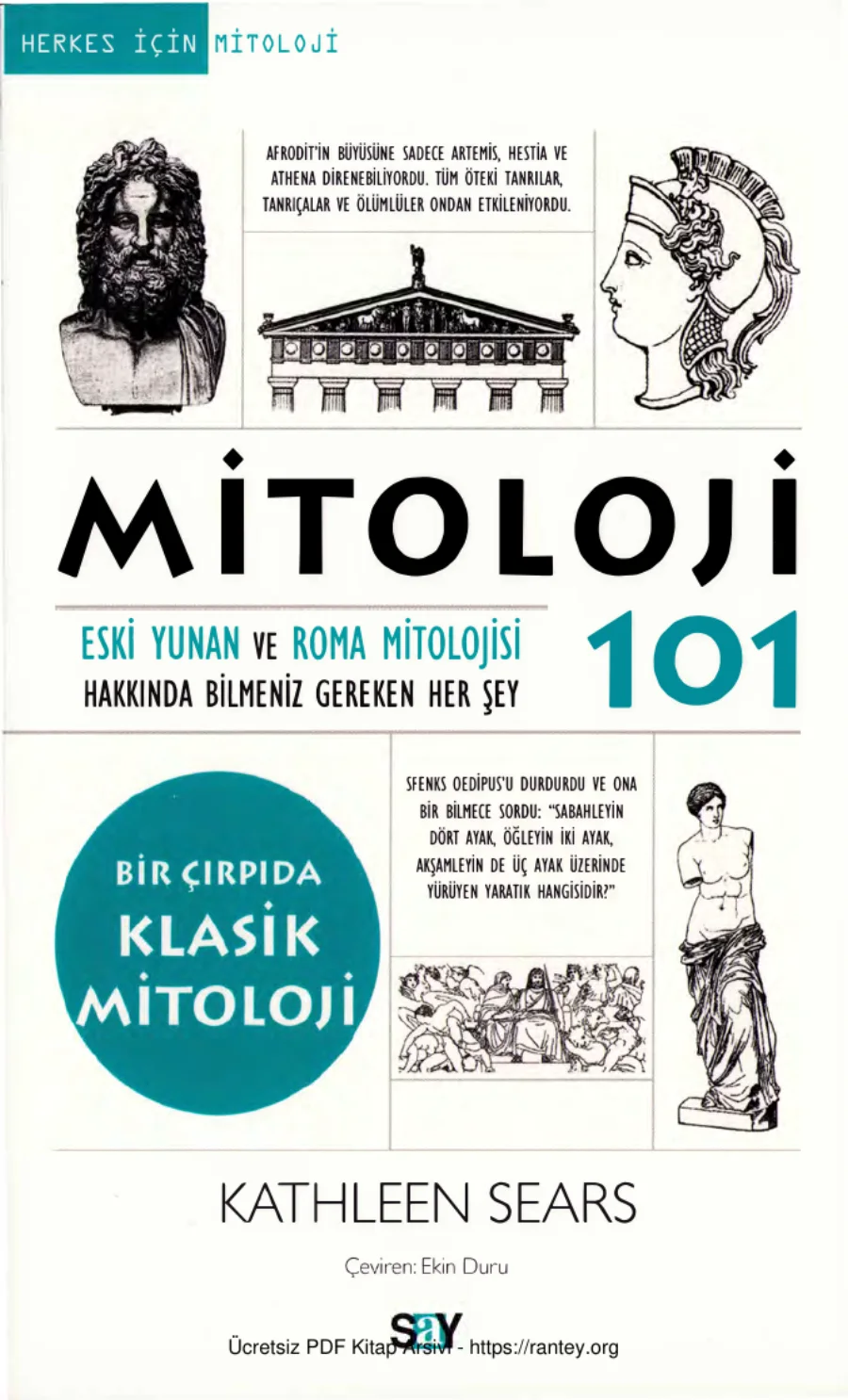 Herkes İçin Mitoloji 101 Say Yayınları kapak görseli