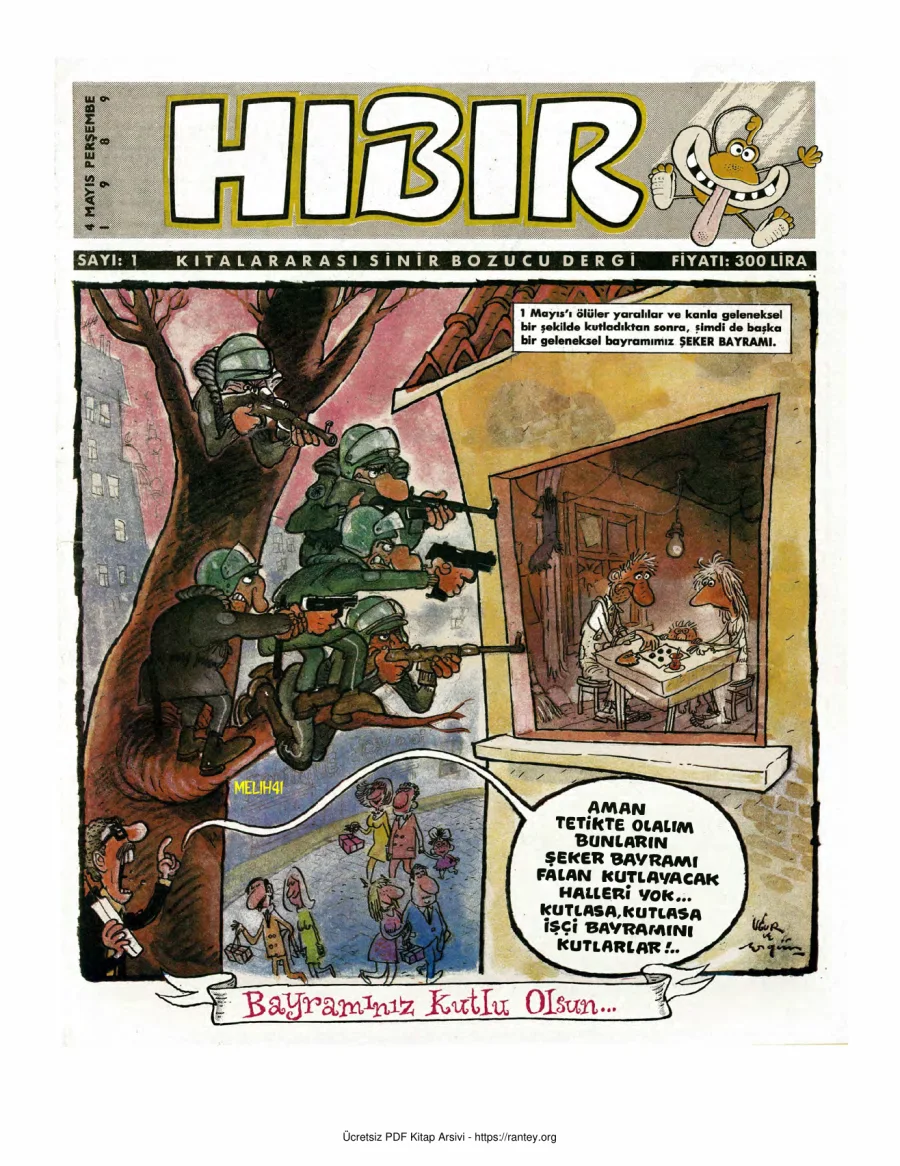 HıBıR Sayı 001 kapak görseli