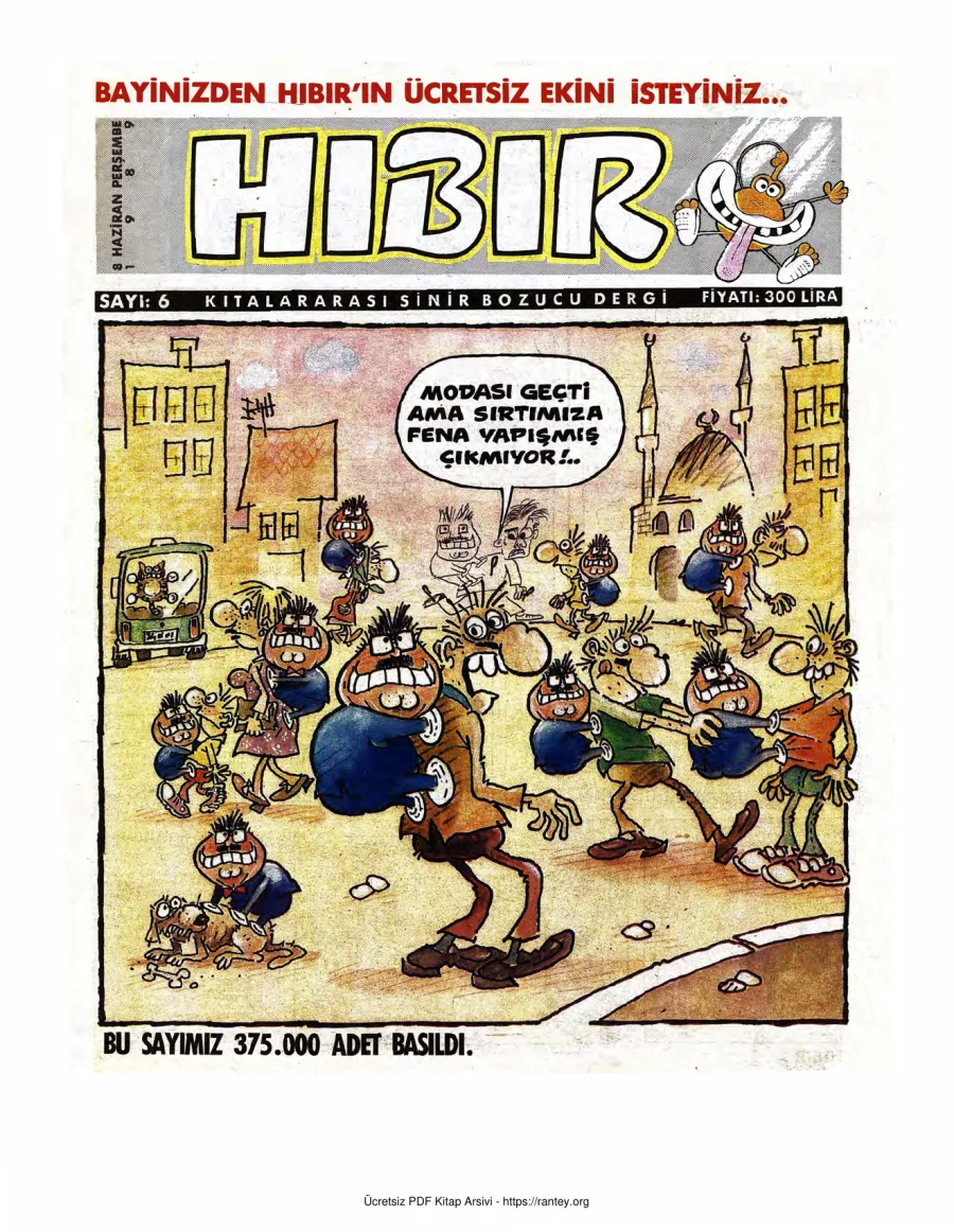 HıBıR Sayı 006 kapak görseli