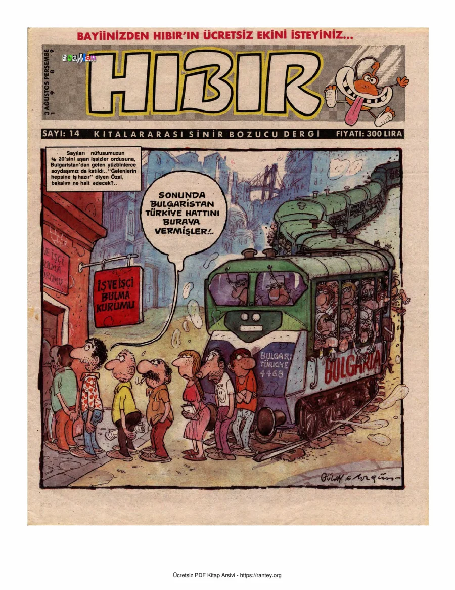 HıBıR Sayı 014 kapak görseli