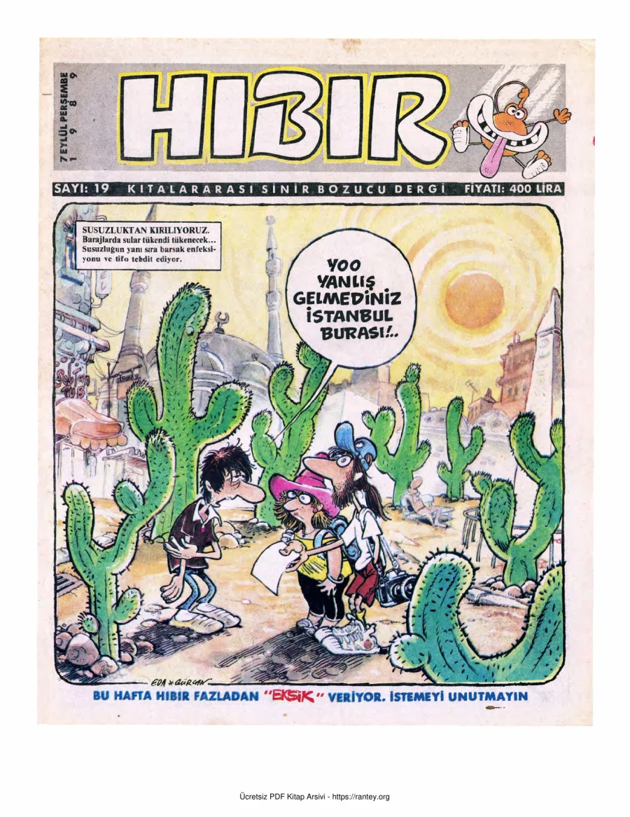 HıBıR Sayı 019 kapak görseli