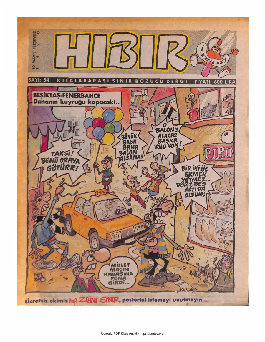 HıBıR Sayı 054 kapak görseli
