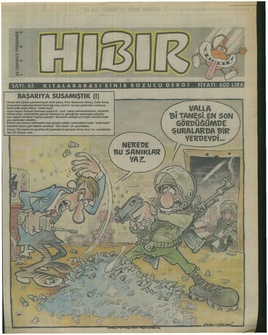 HıBıR Sayı 065 kapak görseli