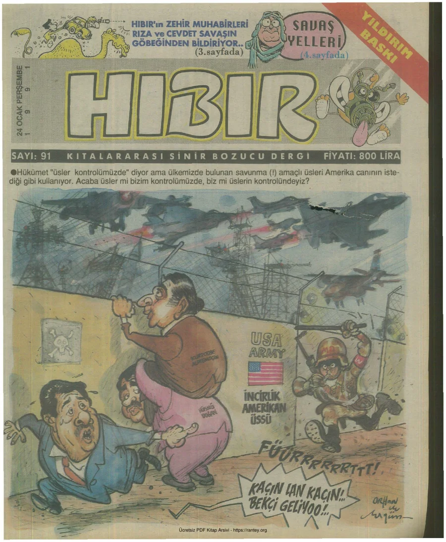 HıBıR Sayı 091 kapak görseli