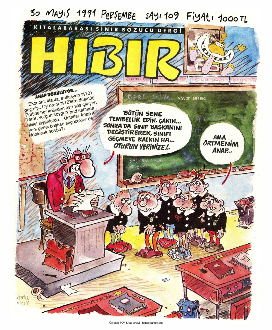 HıBıR Sayı 109 kapak görseli