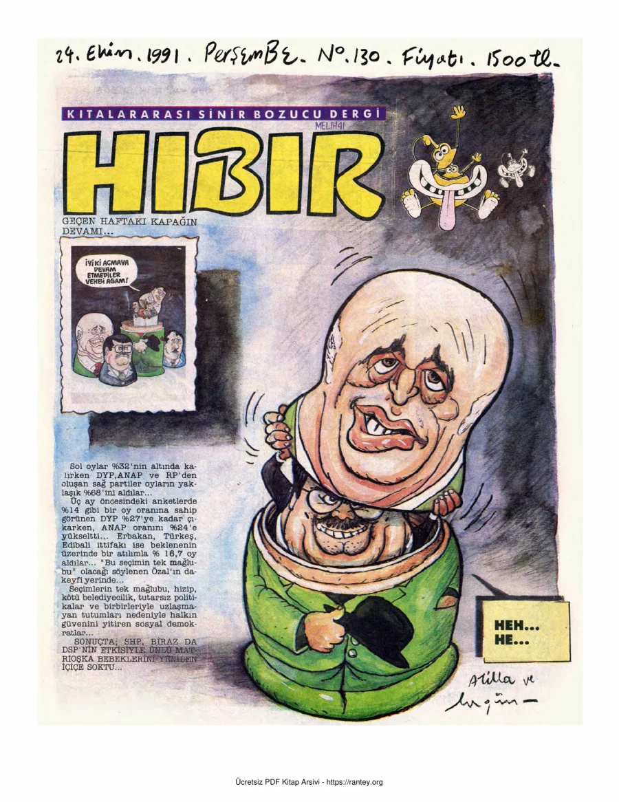 HıBıR Sayı 130 kapak görseli