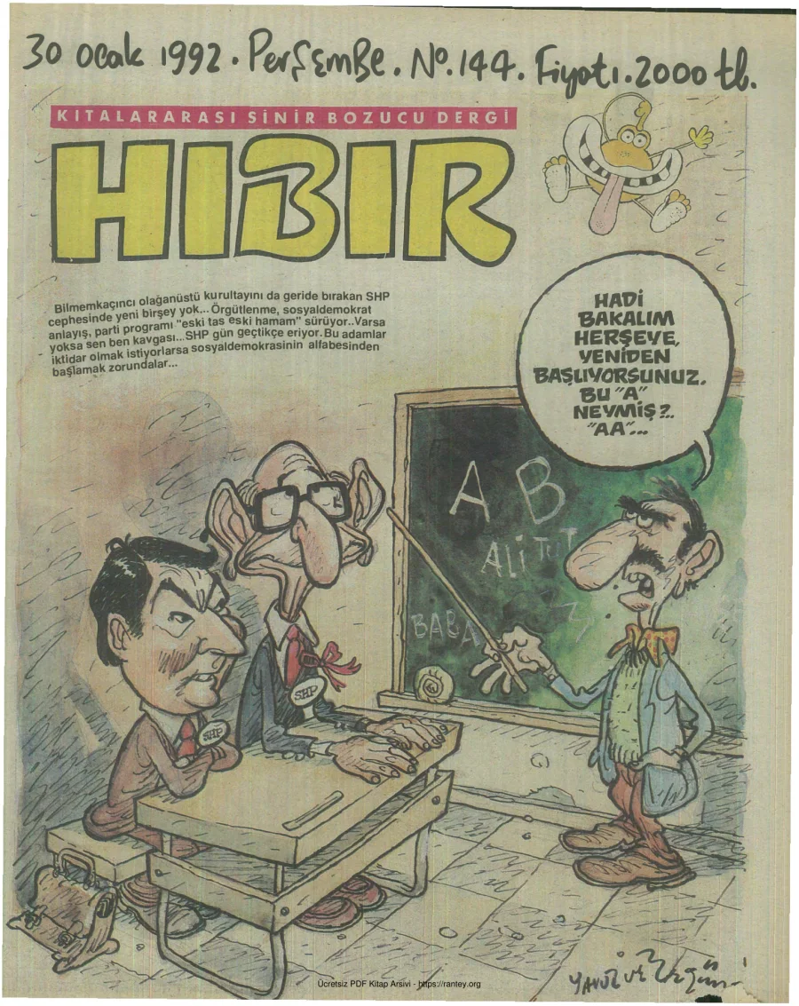 HıBıR Sayı 144 kapak görseli