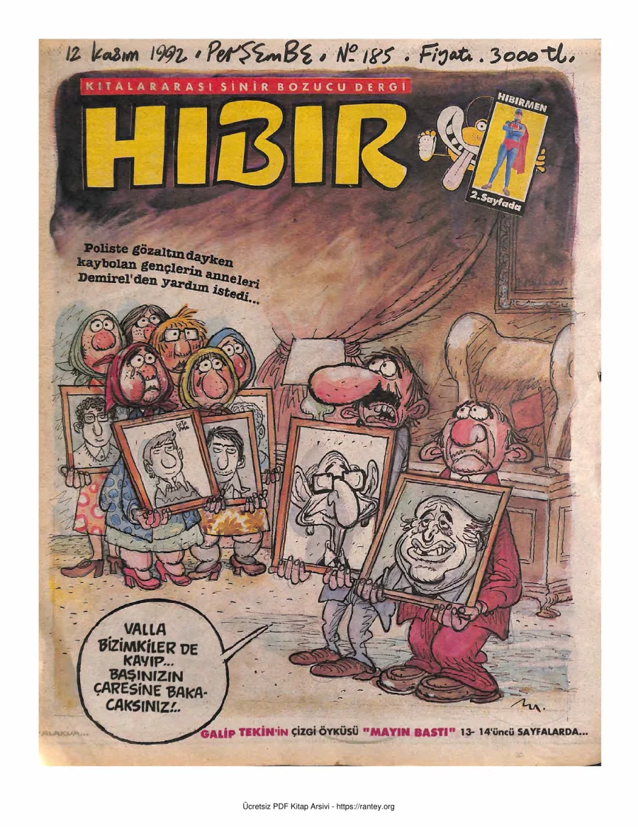 HıBıR Sayı 185 kapak görseli
