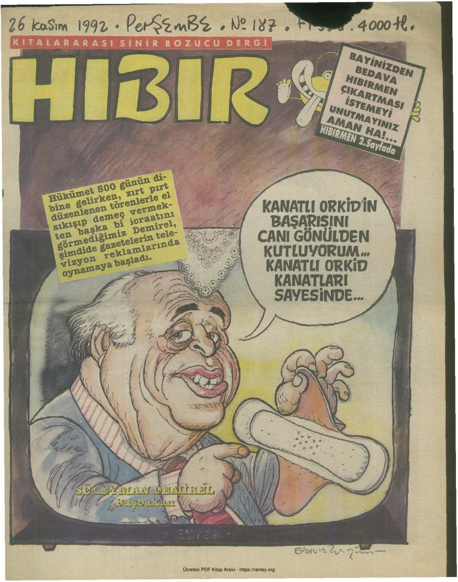 HıBıR Sayı 187 kapak görseli