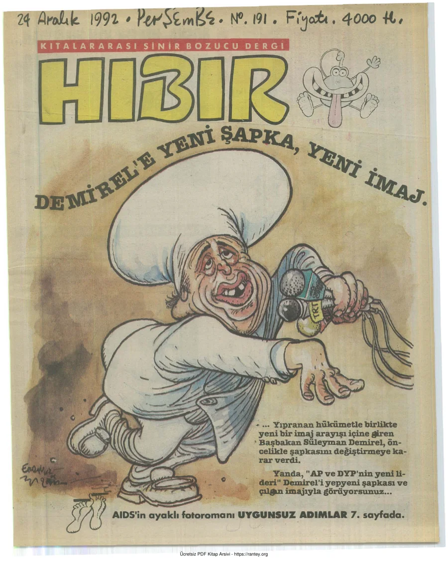 HıBıR Sayı 191 kapak görseli