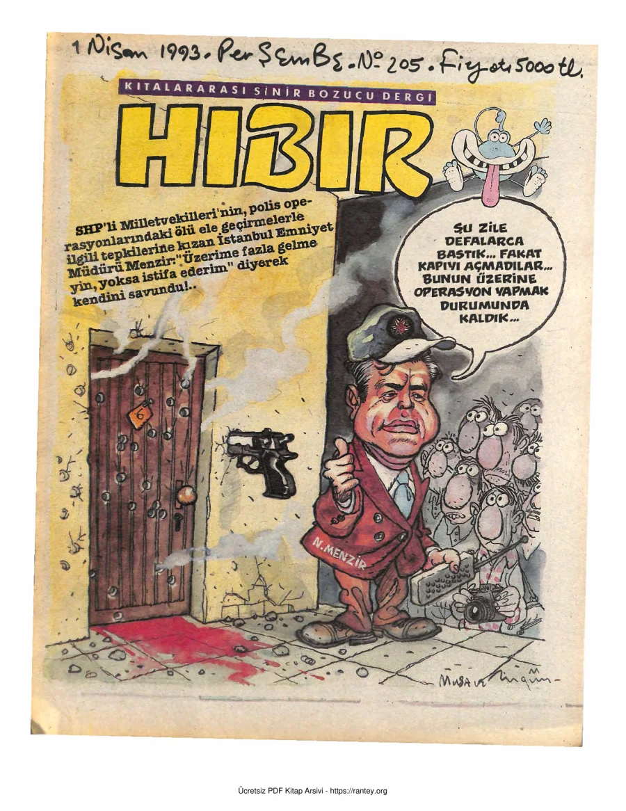 HıBıR Sayı 205 kapak görseli