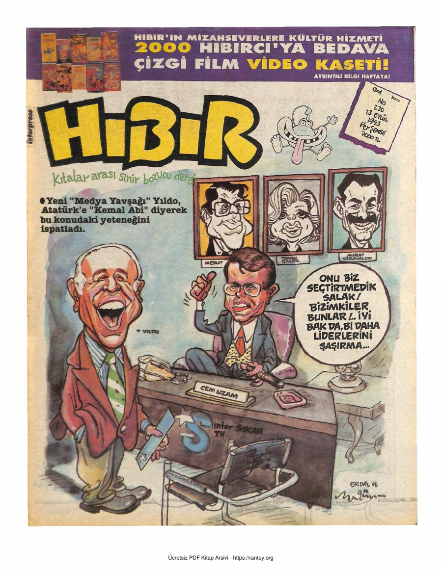 HıBıR Sayı 230 kapak görseli