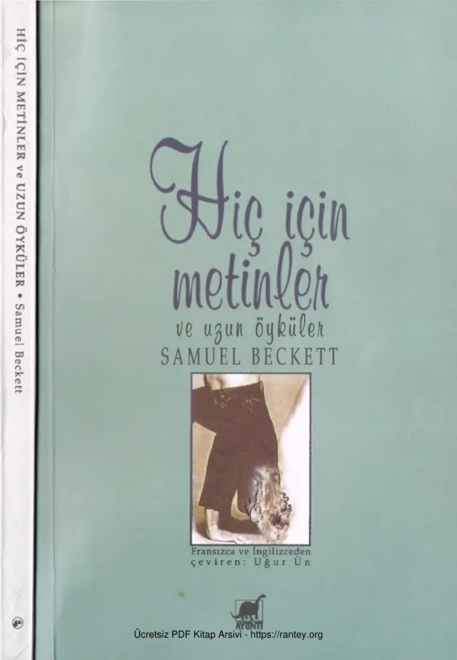 Hiç İçin Metinler ve Uzun Öyküler kapak görseli