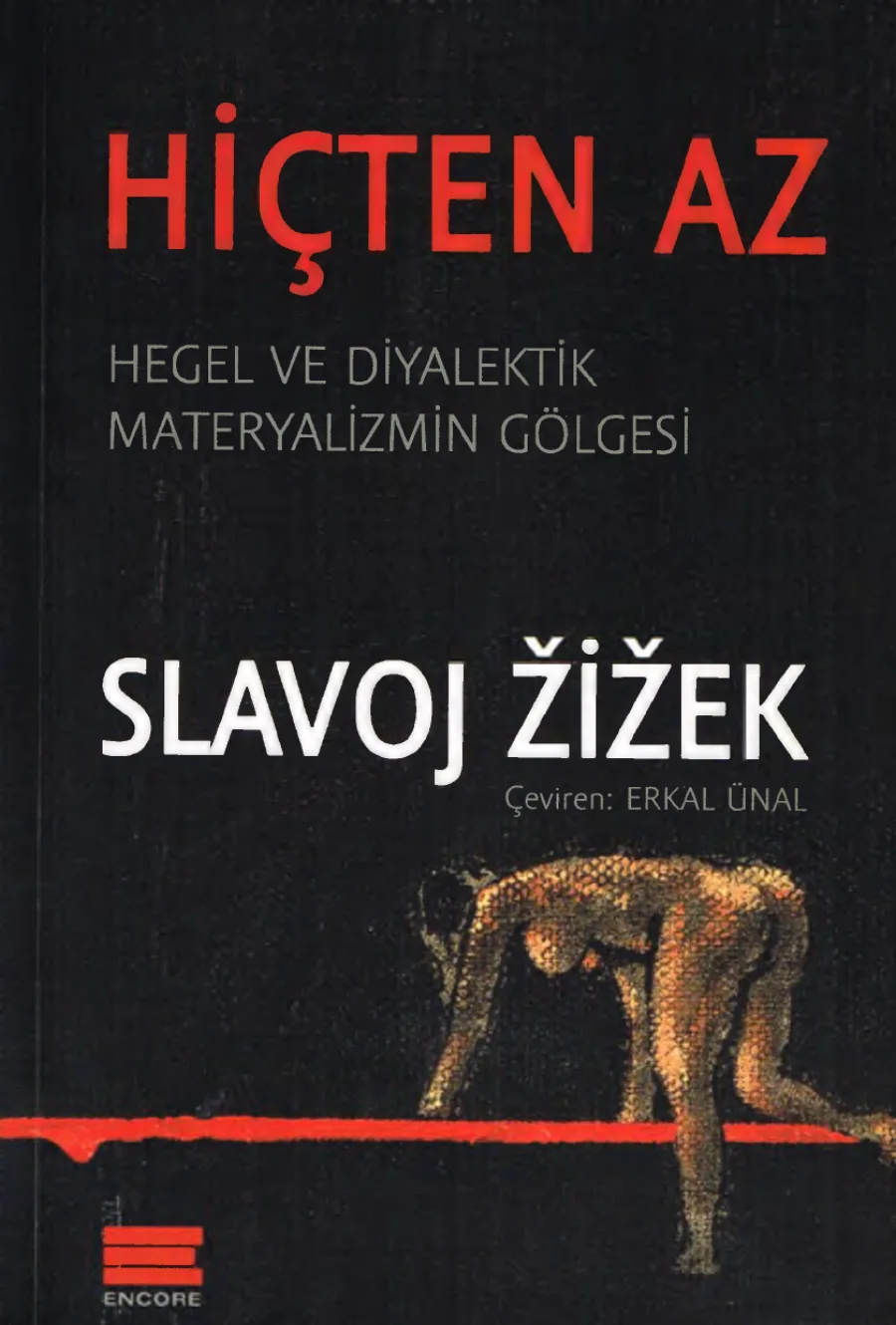 Hiçten Az Hegel ve Diyalektik Materyalizmin Gölgesi kapak görseli