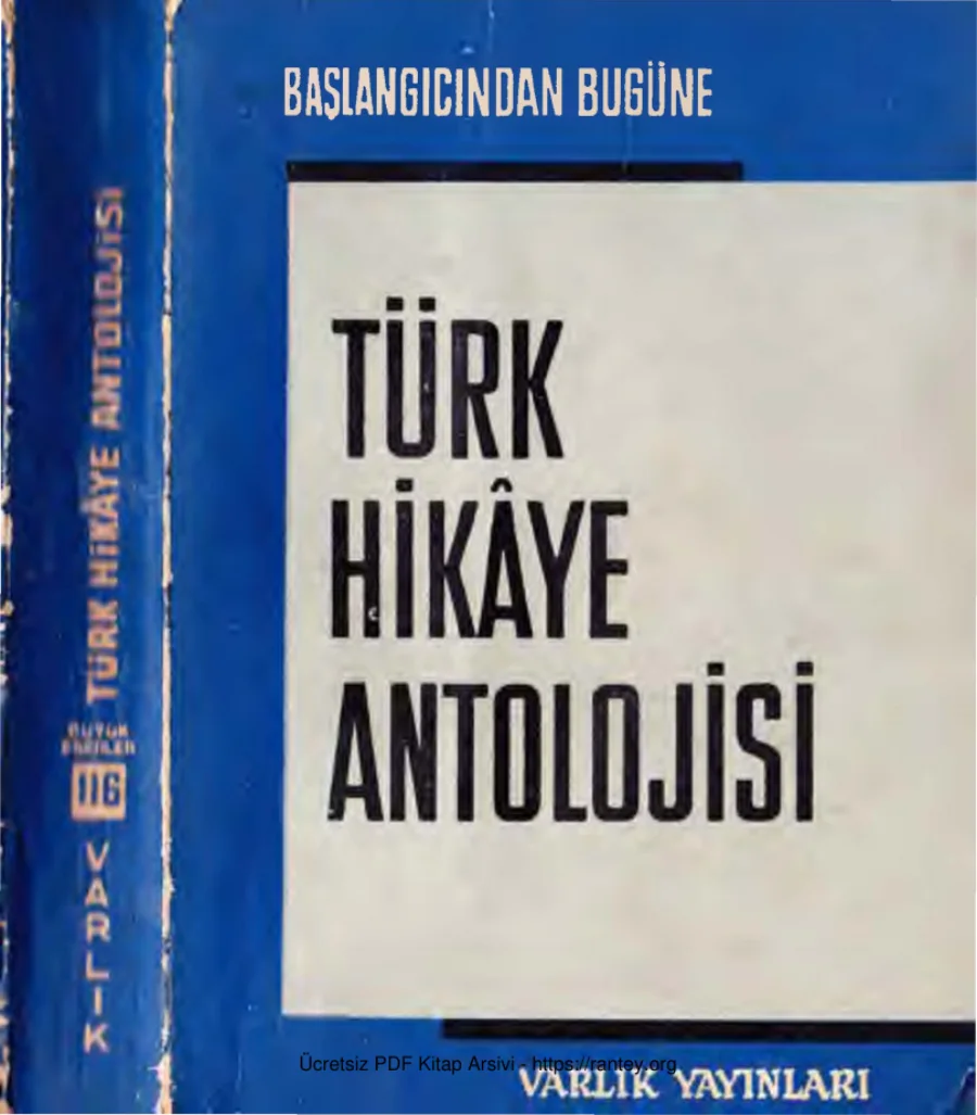 Hikaye Antolojisi Başlangıçtan Günümüze Varlık Yayınları kapak görseli