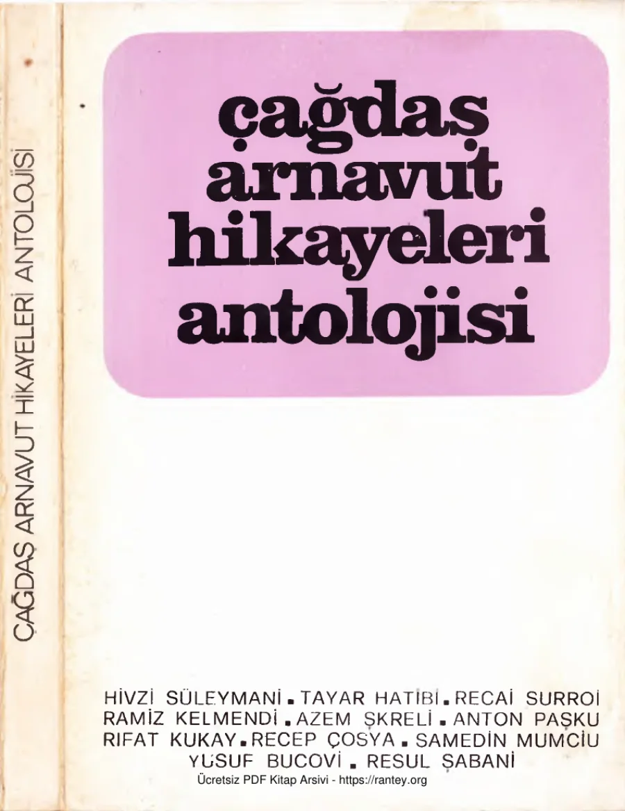 Hikayeleri Antolojisi kapak görseli