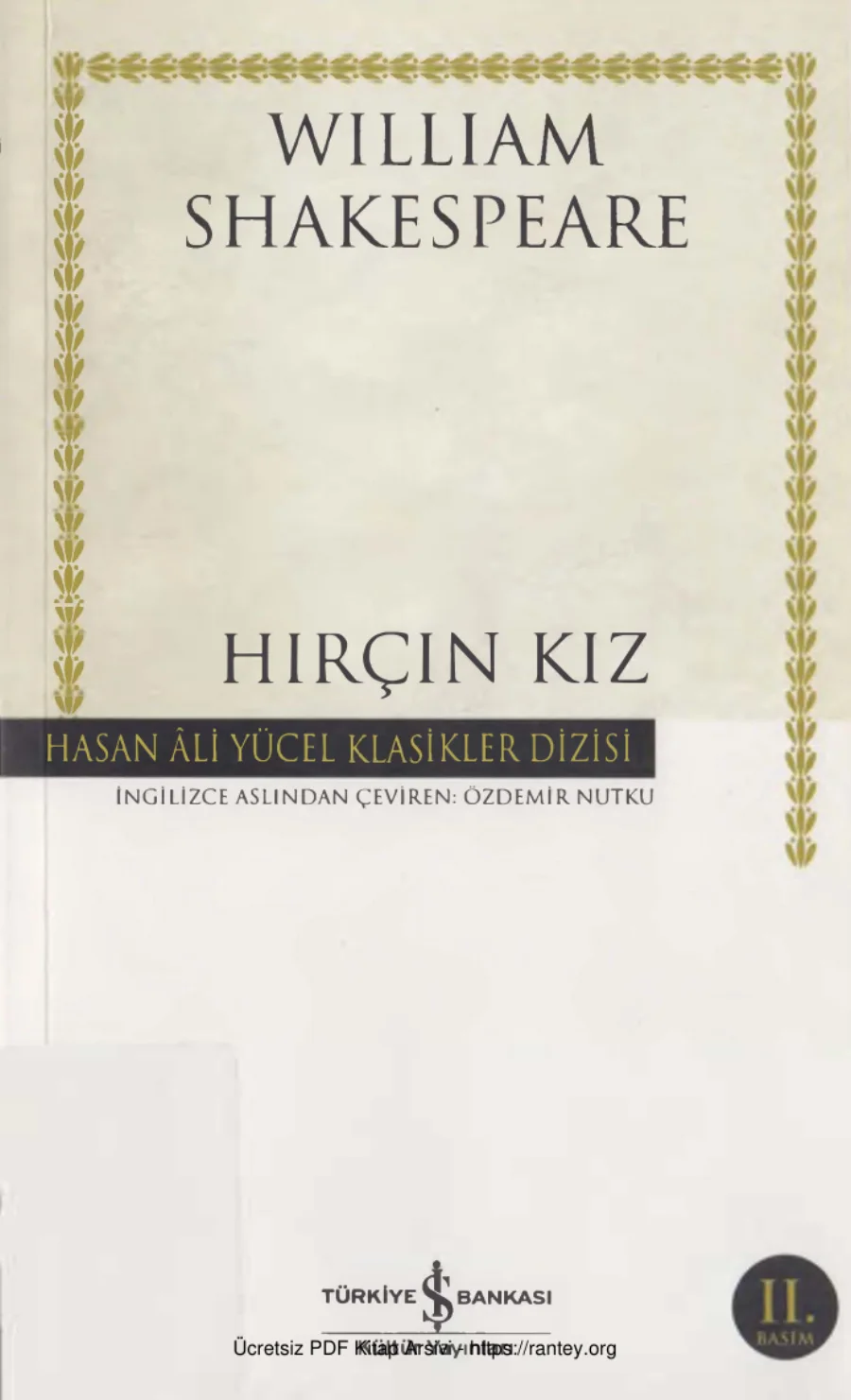 Hırçın Kız kapak görseli