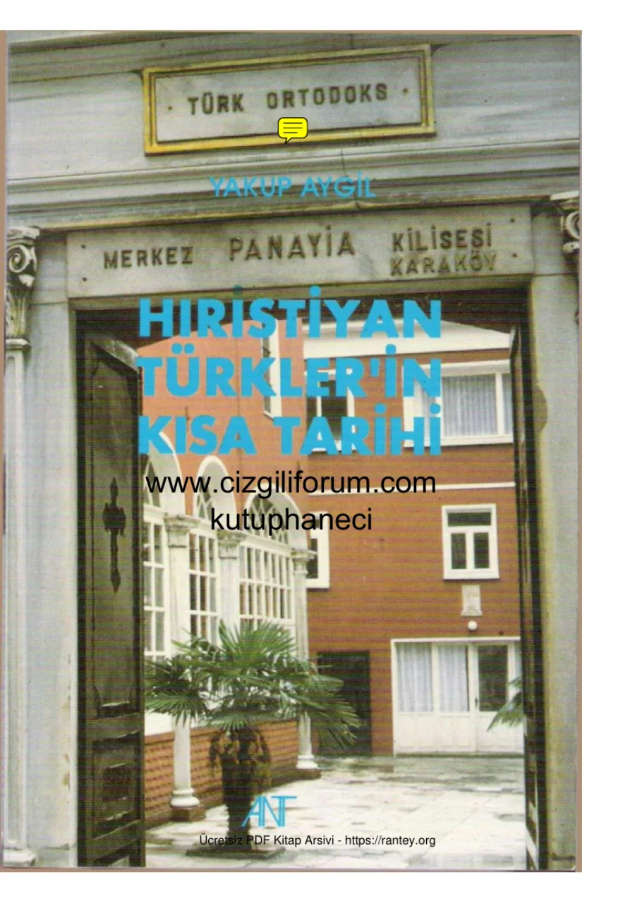Hıristiyan Türklerin Tarihi kapak görseli