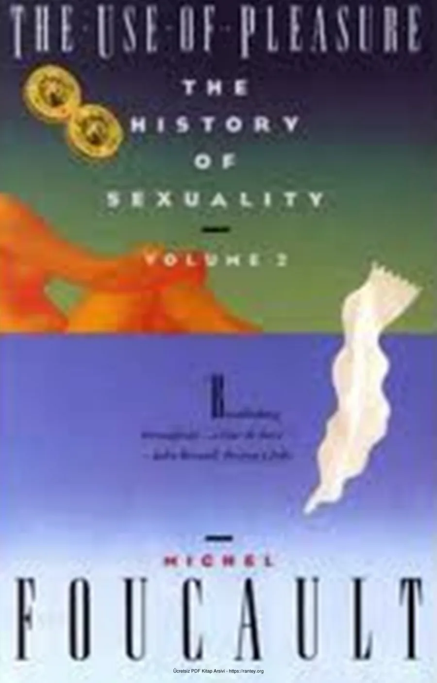 History of Sexuality 2 The Use of Pleasure Panteon Books kapak görseli