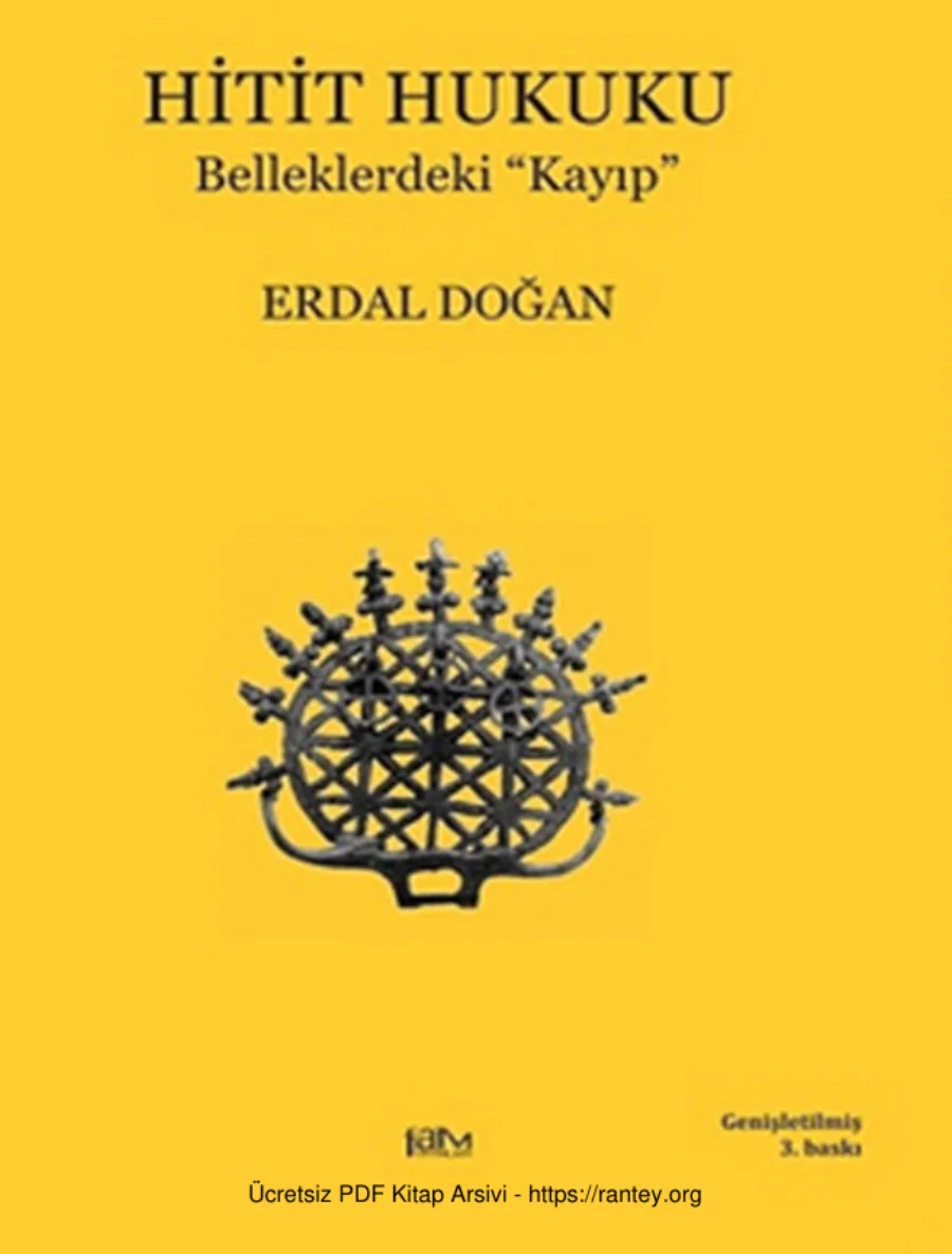 Hitit Hukuku Belleklerdeki Kayıp kapak görseli
