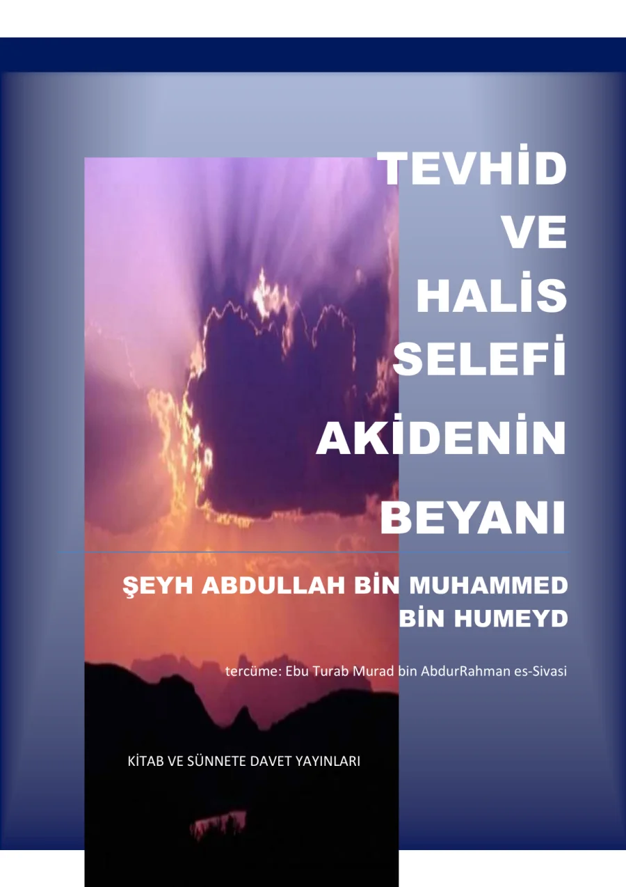 Hlis Selef Akdenin Beyanı Ebu Abdulmumin Tekin Mıhçı kapak görseli