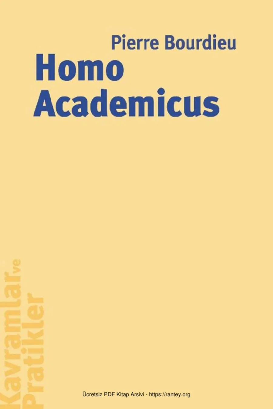 Homo Academicus İstanbul Bilgi Üniversitesi Yayınları kapak görseli