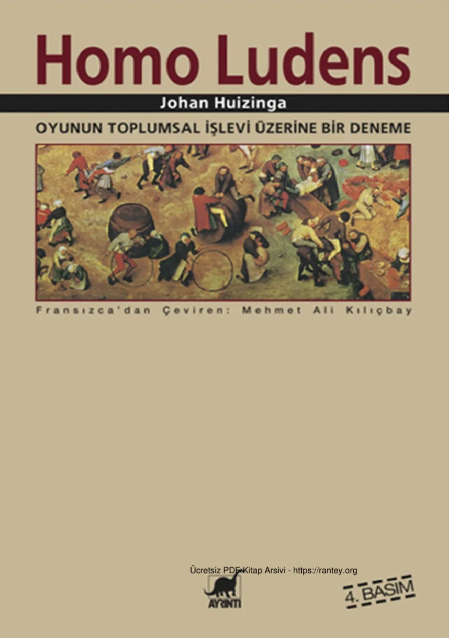 Homo Ludens kapak görseli