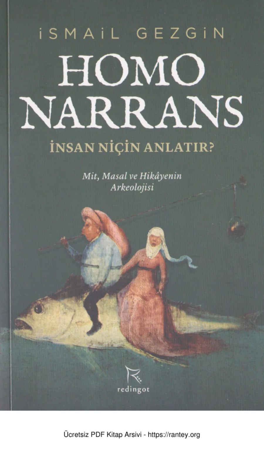Homo Narrans Redingot Yayınları kapak görseli