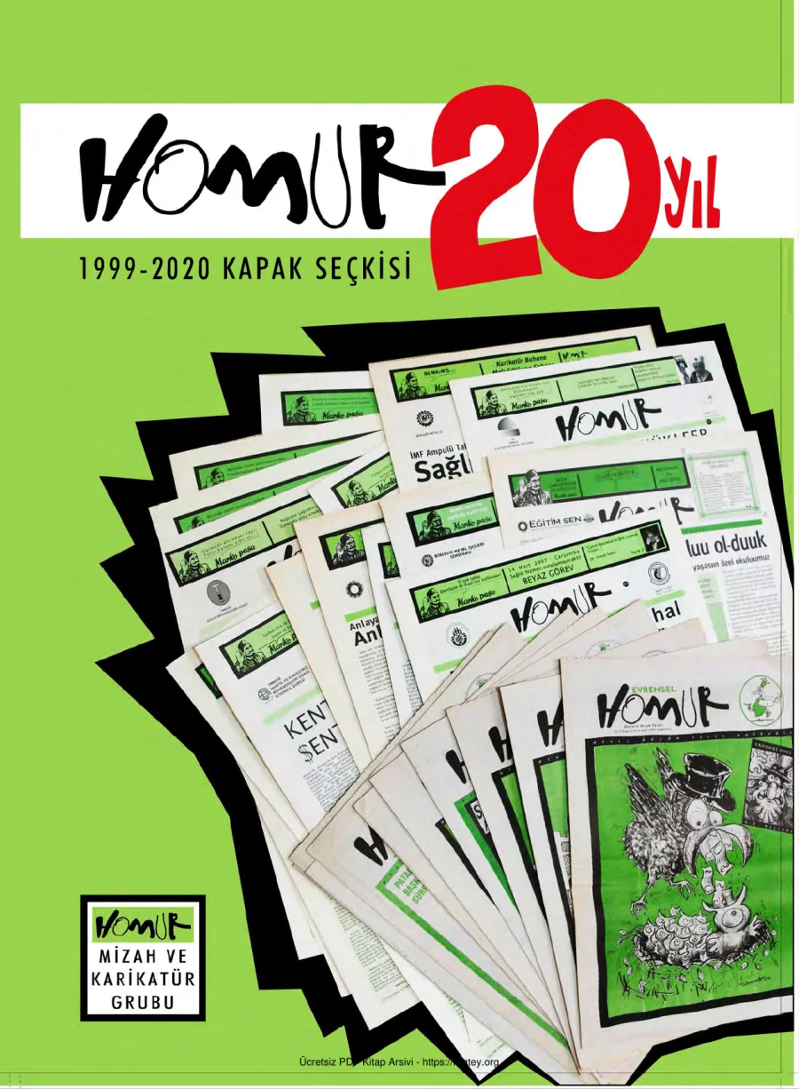 Homur 20 YIL SEÇKİ kapak görseli