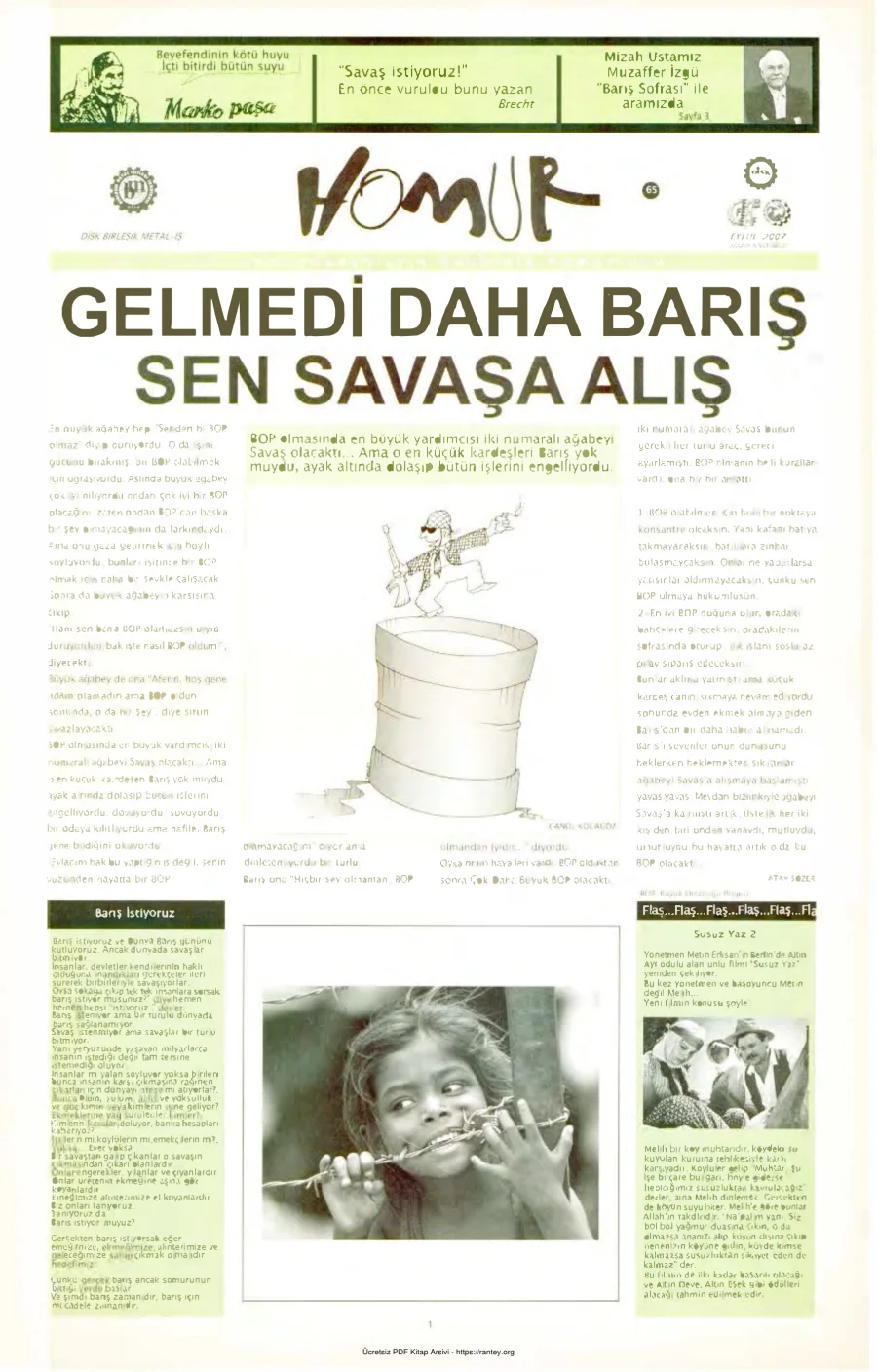 Homur 65 kapak görseli