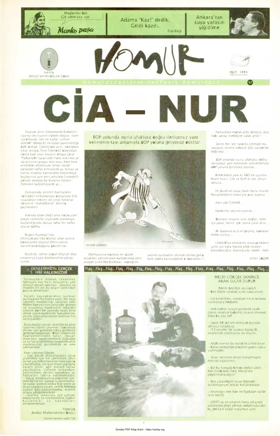 Homur 67 kapak görseli