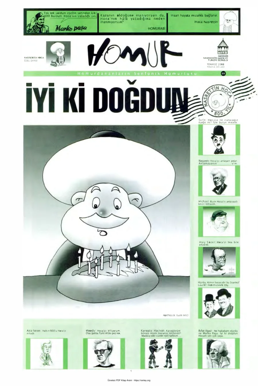 Homur 69 kapak görseli