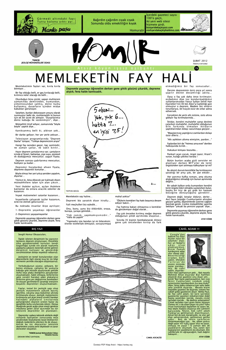 Homur 78 kapak görseli