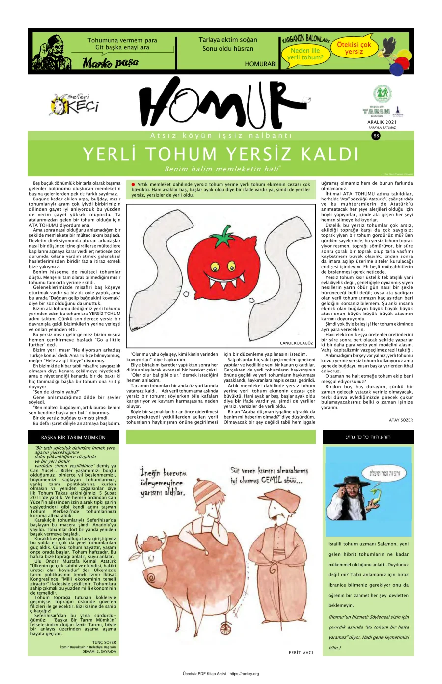 Homur 88 kapak görseli