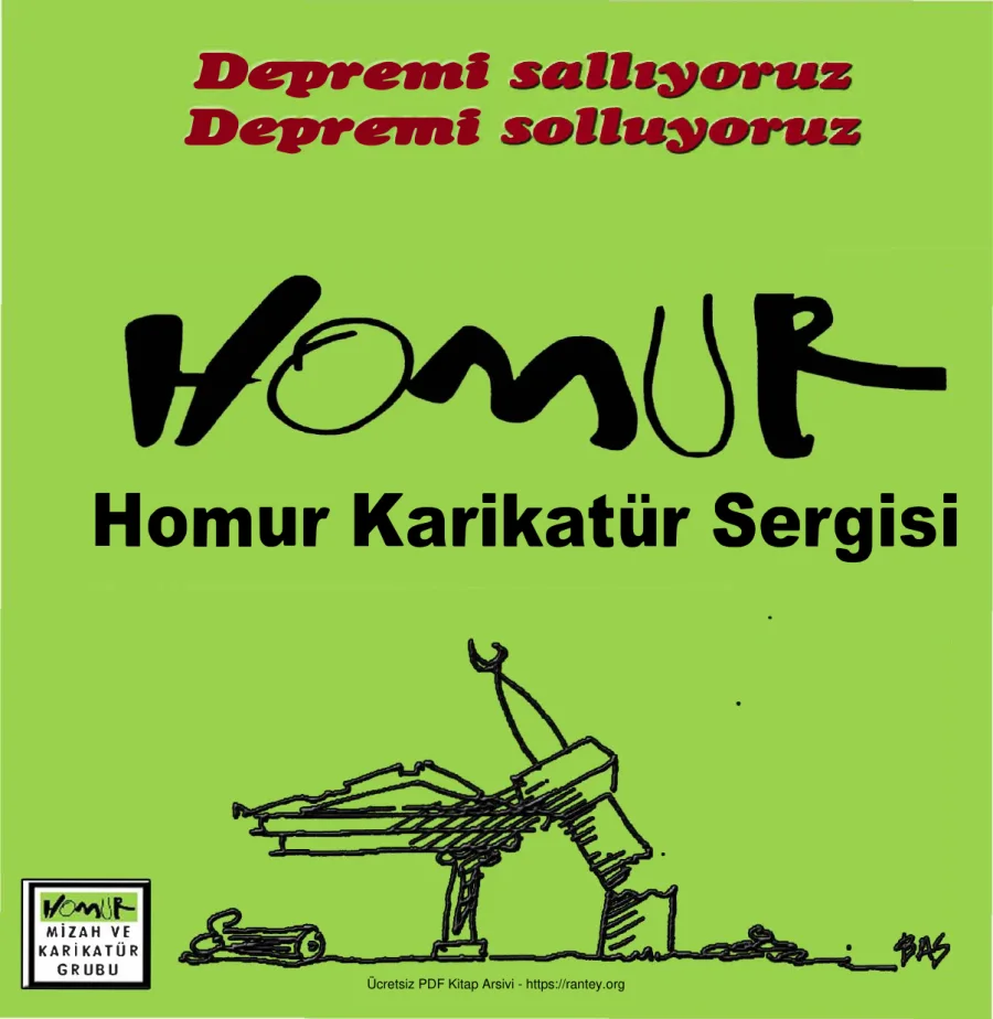 Homur Deprem Karikatürleri kapak görseli