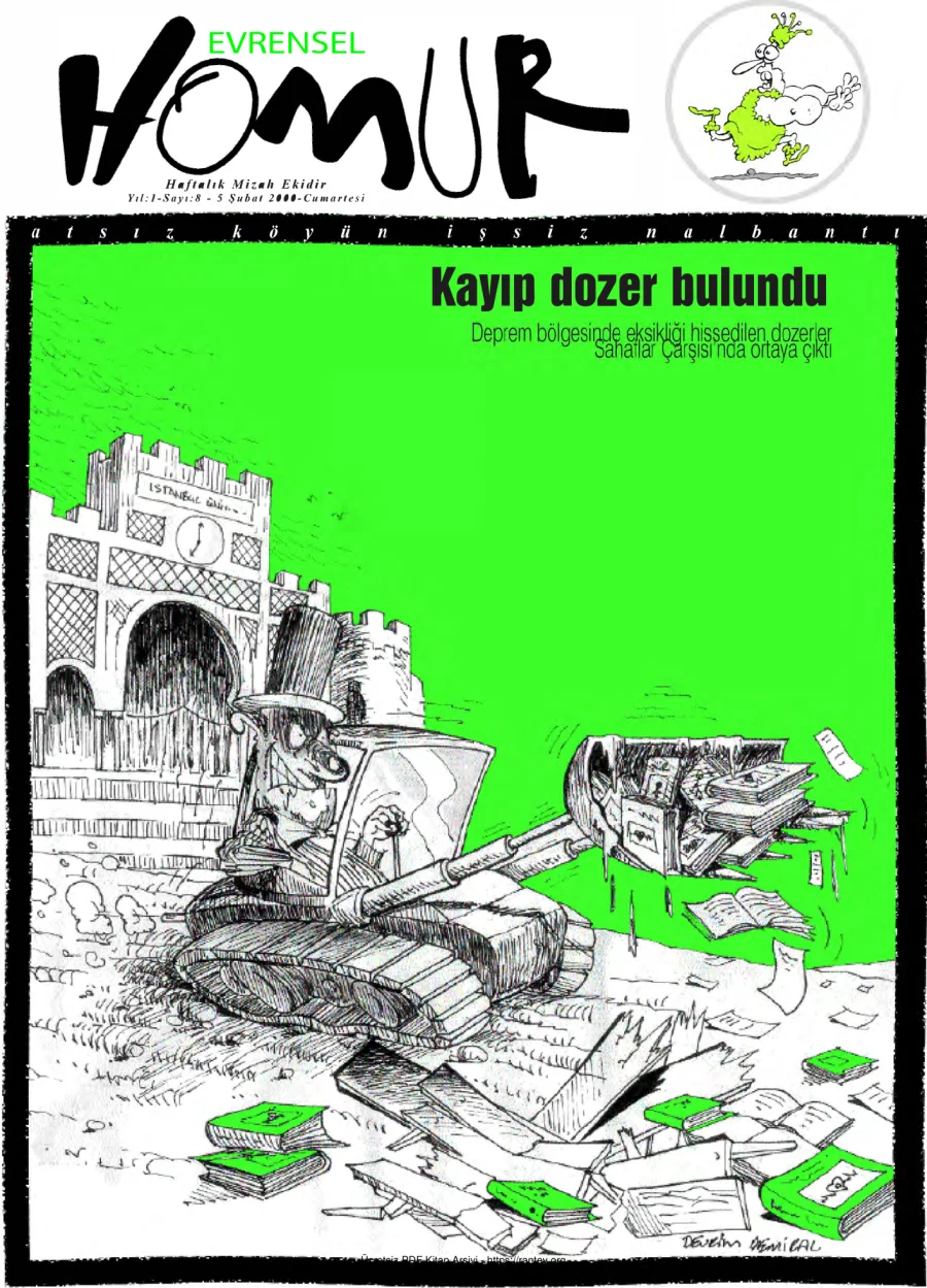 Homur Evrensel 08 kapak görseli