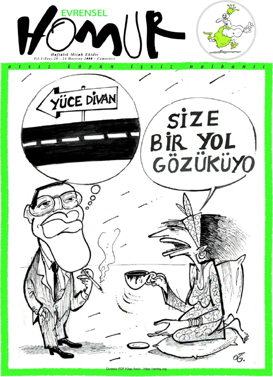 Homur Evrensel 28 kapak görseli