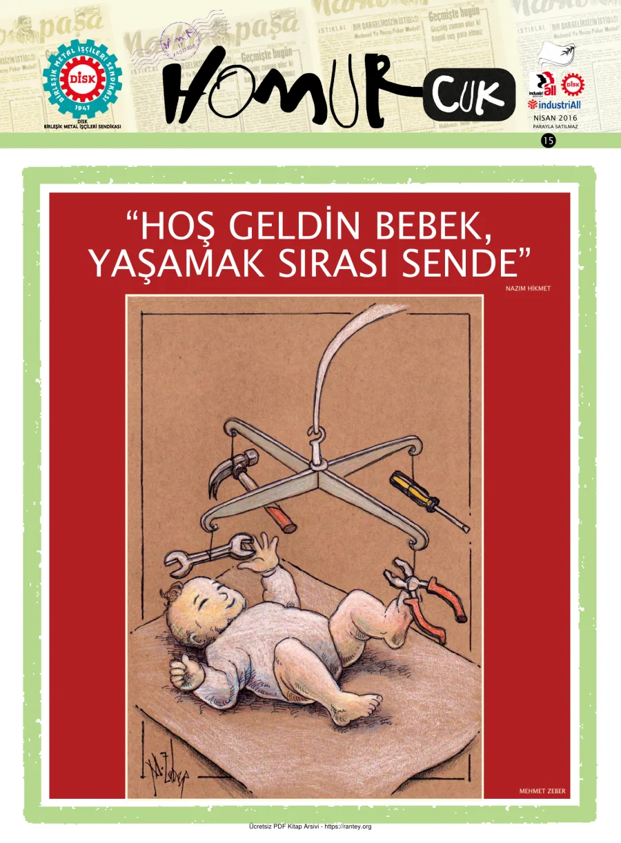 Homurcuk 15 kapak görseli
